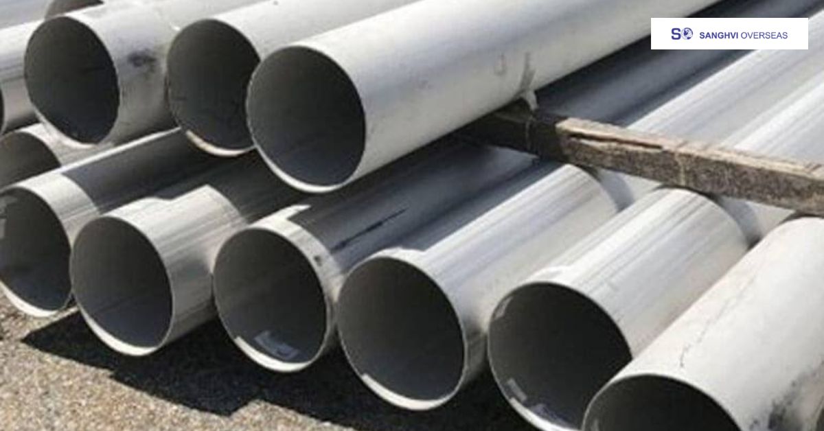 Duplex steel pipe