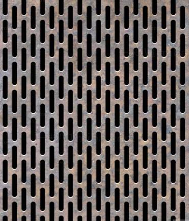 Oblong Hole Perforated Sheet Oblong Hole Perforated Sheet
