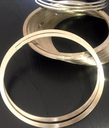 Titanium Gr.2, Gr.5, Gr.7  Fey Laminar Rings